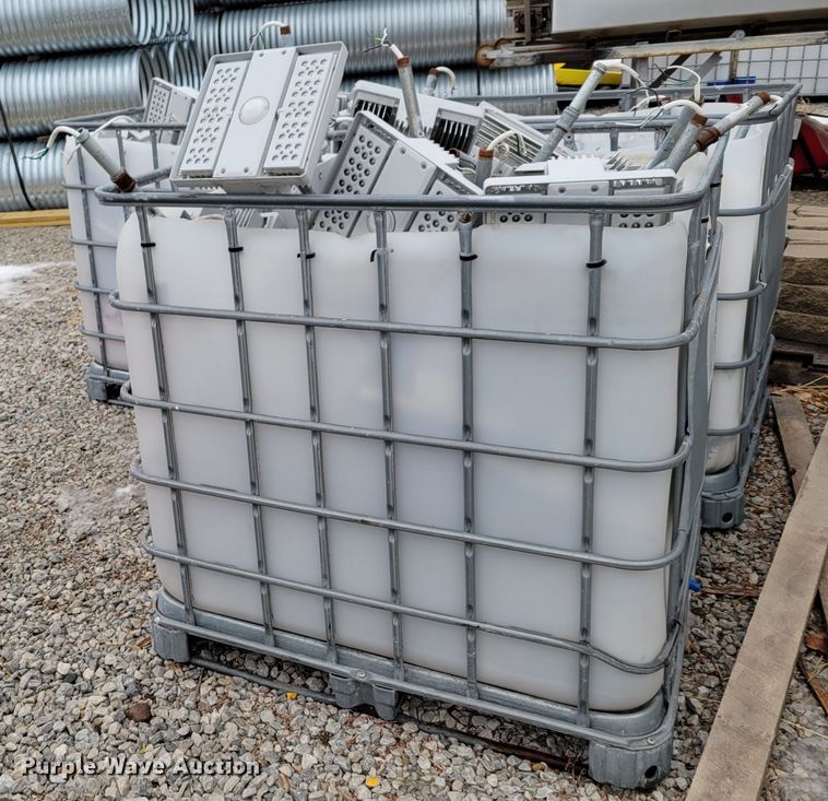 image for item MC9590 (3) totes of exterior light fixtures