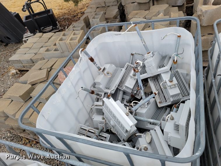 image for item MC9590 (3) totes of exterior light fixtures