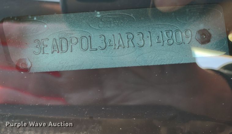 image for item MD9312 2010 Ford Fusion Hybrid