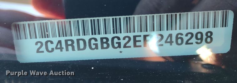 image for item MD9316 2014 Dodge Grand Caravan  van