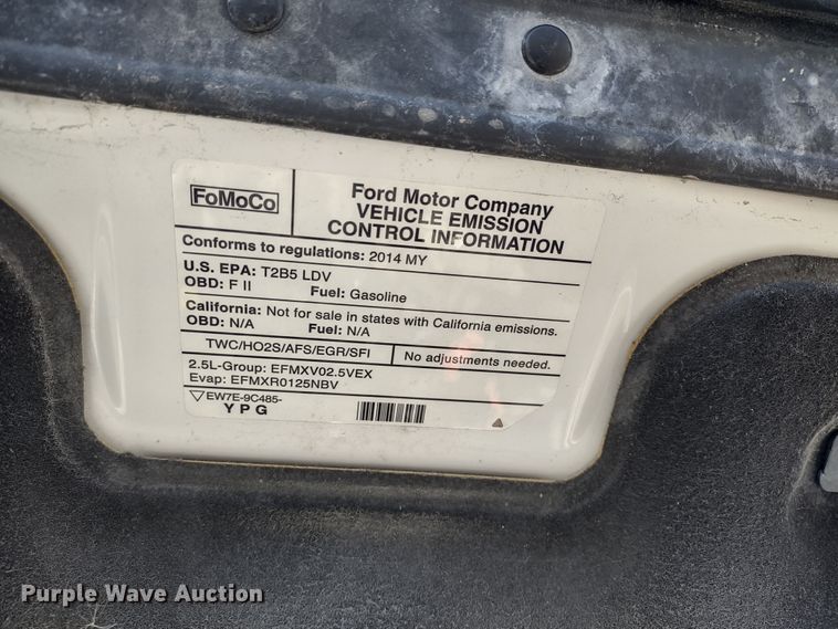 image for item MD9320 2014 Ford Fusion