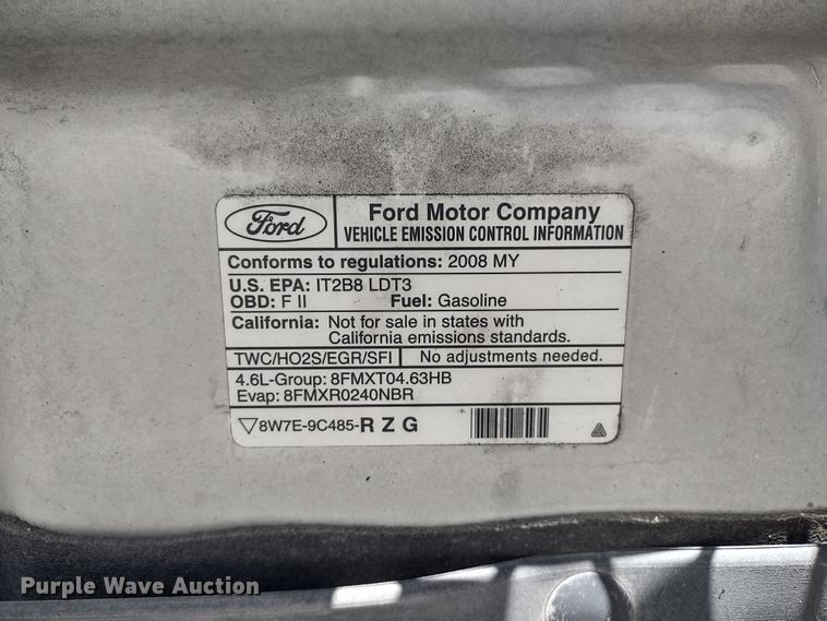 image for item MD9322 2008 Ford F150  pickup truck