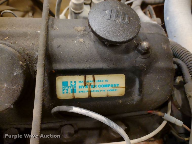 image for item MD9339 1989 Hyster H60XL  forklift