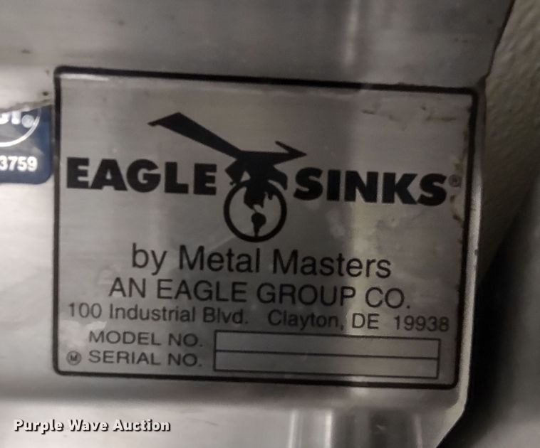 image for item MD9342 Eagle  stainless steel sink