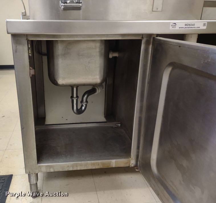 image for item MD9345 Stainless steel cabinet