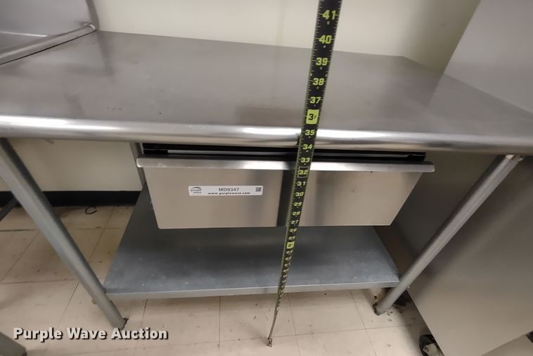 image for item MD9347 (2) Eagle stainless steel counters