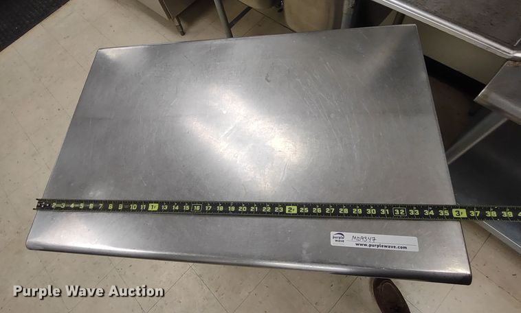 image for item MD9347 (2) Eagle stainless steel counters