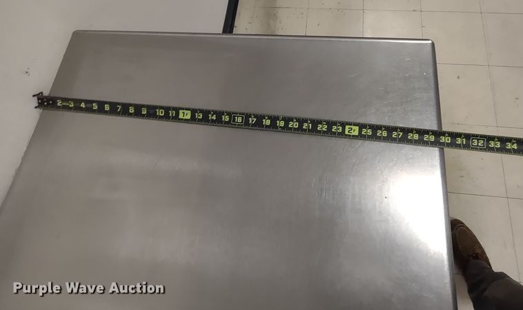 image for item MD9349 (2) stainless steel tables