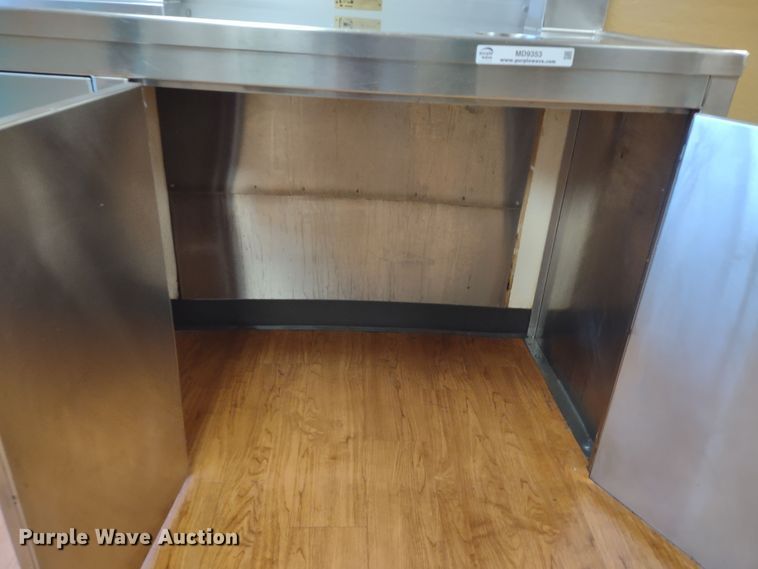 image for item MD9353 Russco  stainless steel cabinet