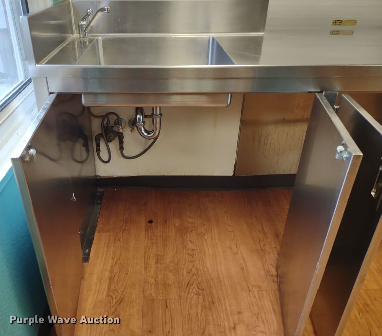 image for item MD9353 Russco  stainless steel cabinet