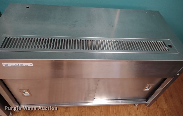 image for item MD9355 (2) Eagle US3CB stainless steel beverage cabinets