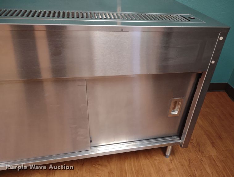 image for item MD9355 (2) Eagle US3CB stainless steel beverage cabinets