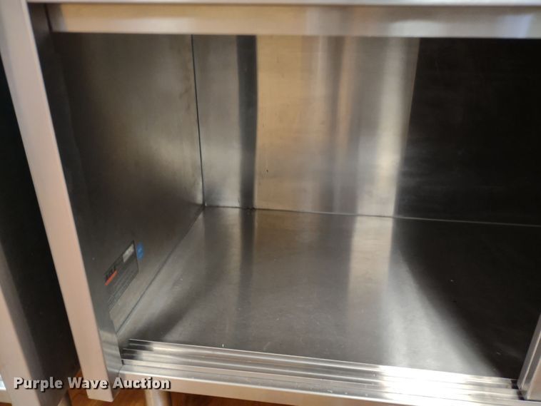 image for item MD9355 (2) Eagle US3CB stainless steel beverage cabinets