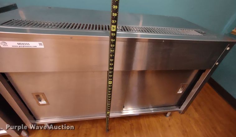 image for item MD9355 (2) Eagle US3CB stainless steel beverage cabinets