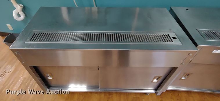 image for item MD9355 (2) Eagle US3CB stainless steel beverage cabinets