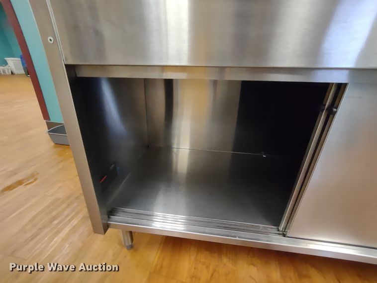 image for item MD9355 (2) Eagle US3CB stainless steel beverage cabinets