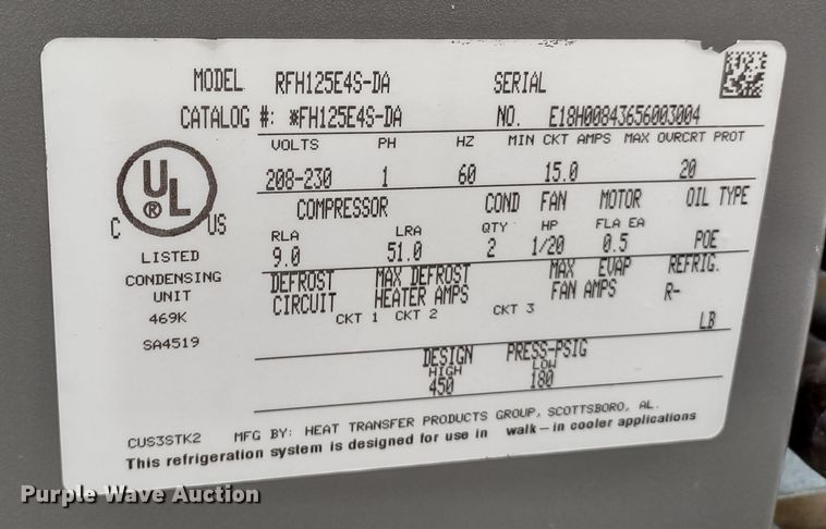 image for item MD9358 Snowman  walk-in cooler/freezer