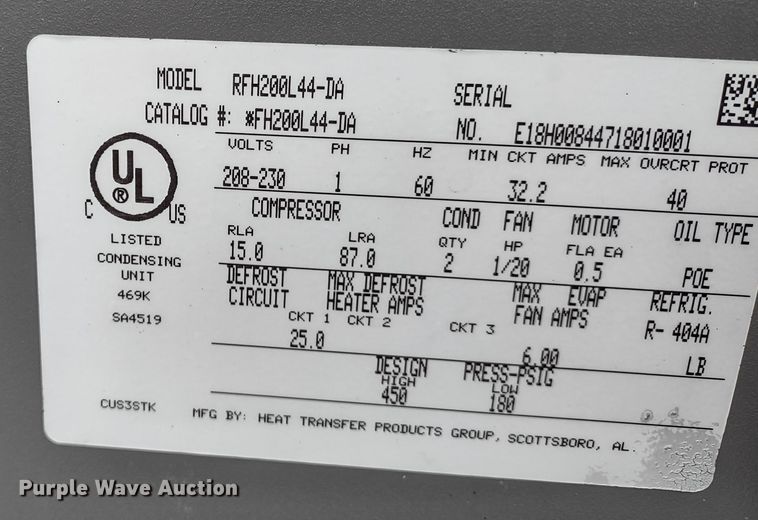 image for item MD9358 Snowman  walk-in cooler/freezer