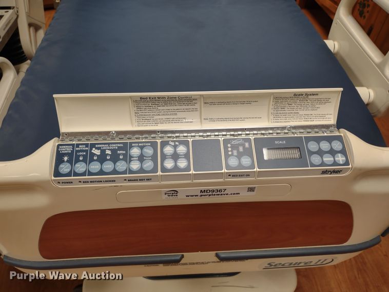 image for item MD9367 (3) Stryker Secure II hospital beds
