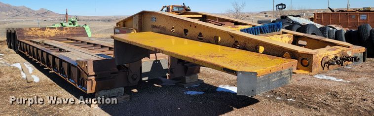 image for item ME9701 1994 Trail King TK-110-HDG  lowboy equipment trailer