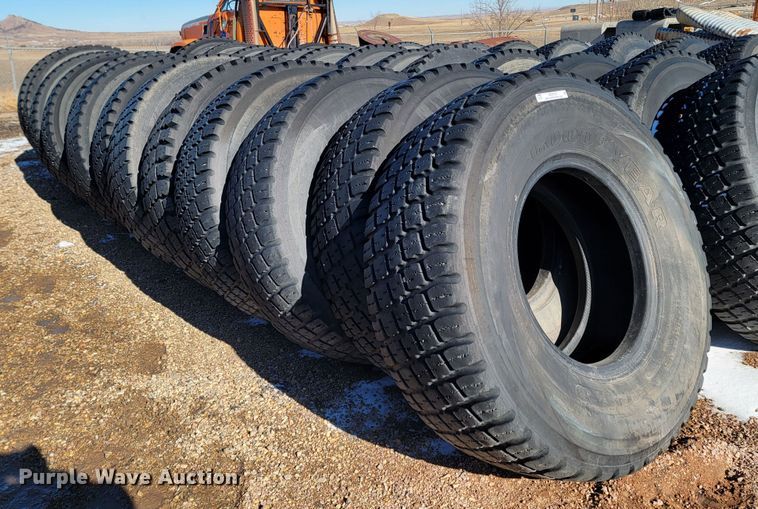 image for item ME9703 (13) Goodyear 17.5R25 tires