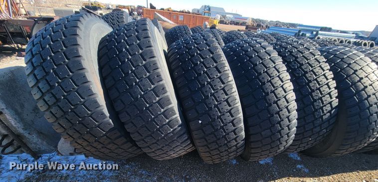 image for item ME9703 (13) Goodyear 17.5R25 tires