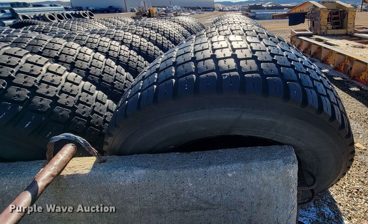 image for item ME9703 (13) Goodyear 17.5R25 tires