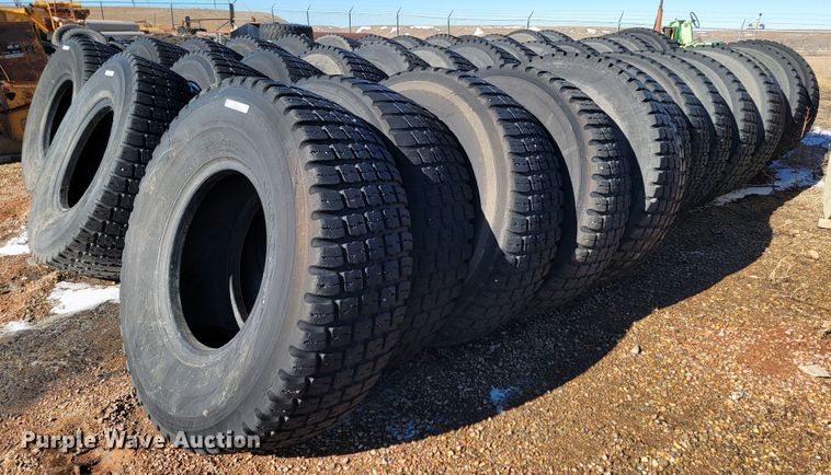image for item ME9705 (13) Goodyear 17.5R25 tires