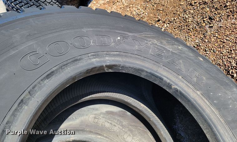 image for item ME9705 (13) Goodyear 17.5R25 tires