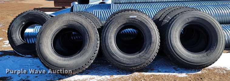 image for item ME9707 (13) Goodyear 17.5R25 tires