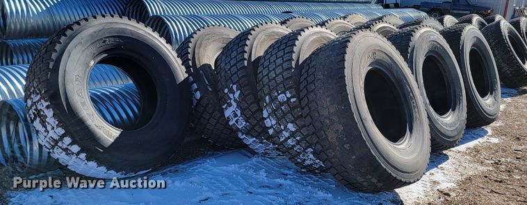 image for item ME9707 (13) Goodyear 17.5R25 tires
