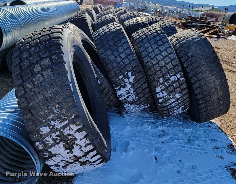image for item ME9707 (13) Goodyear 17.5R25 tires