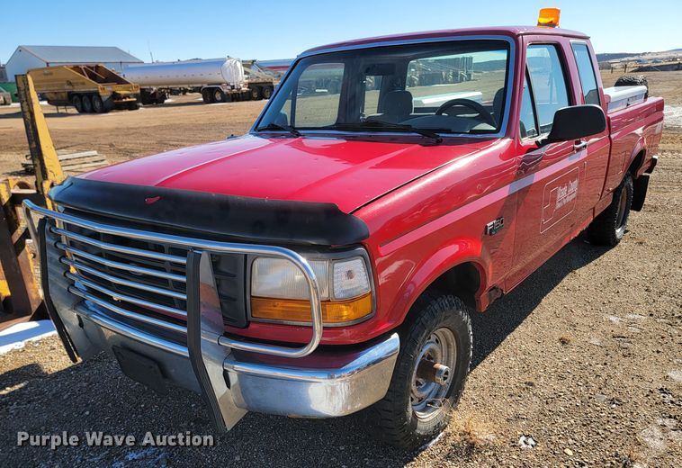 image for item ME9709 1995 Ford F150 XL  SuperCab pickup truck