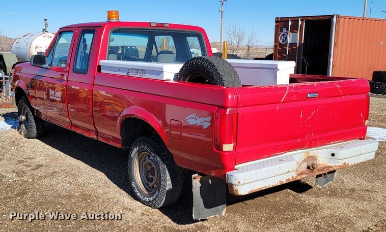 image for item ME9709 1995 Ford F150 XL  SuperCab pickup truck