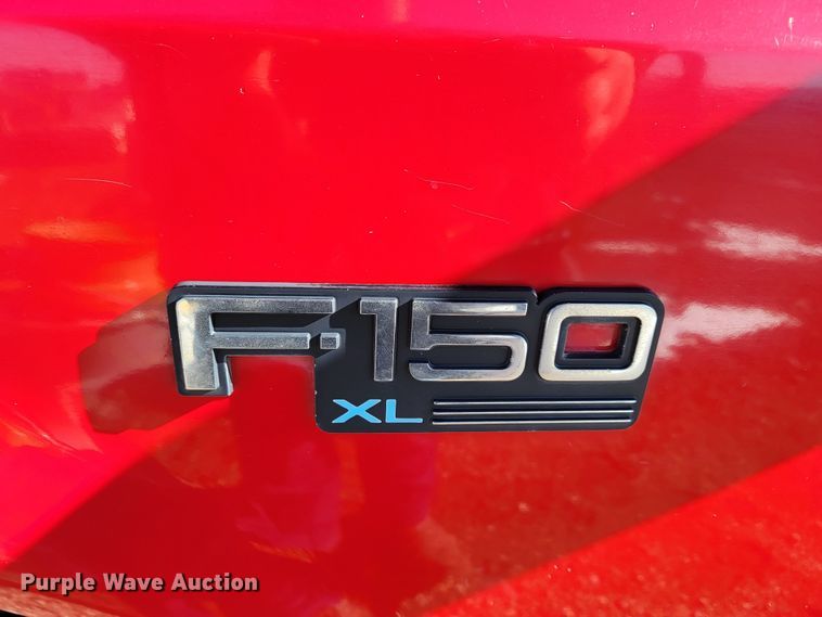 image for item ME9709 1995 Ford F150 XL  SuperCab pickup truck