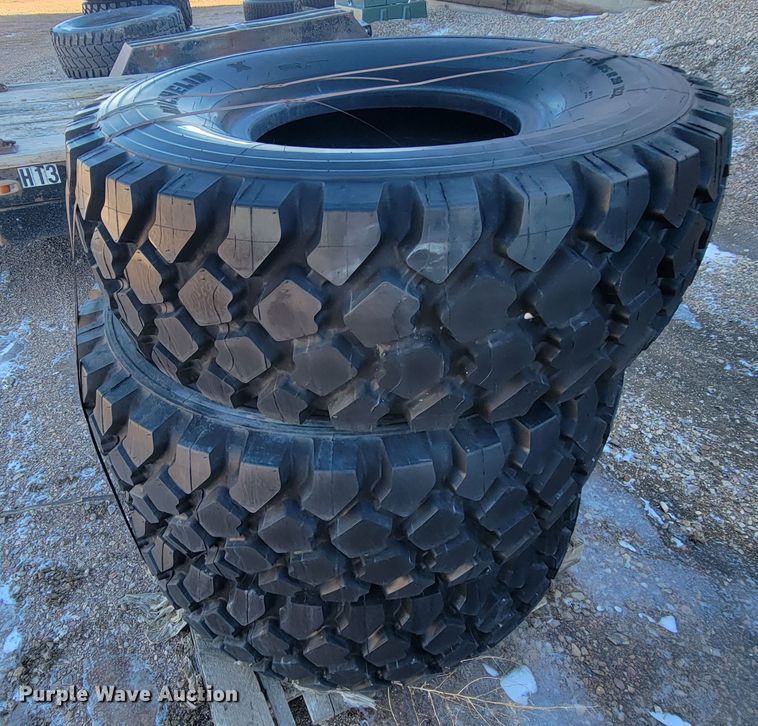 image for item ME9718 (3) Michelin 395/85R20 tires