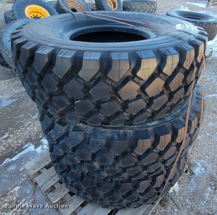 image for item ME9718 (3) Michelin 395/85R20 tires