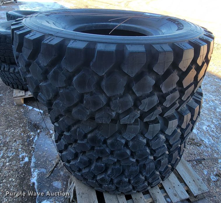 image for item ME9718 (3) Michelin 395/85R20 tires