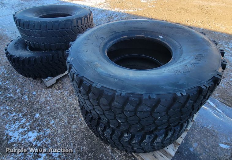 image for item ME9721 (4) Goodyear 395/85R20 tires