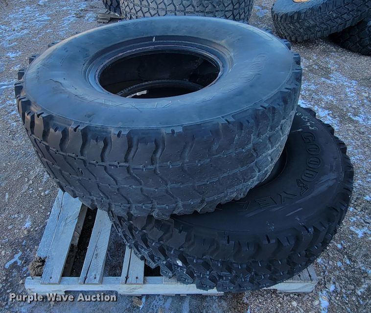 image for item ME9721 (4) Goodyear 395/85R20 tires