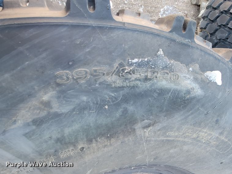 image for item ME9721 (4) Goodyear 395/85R20 tires