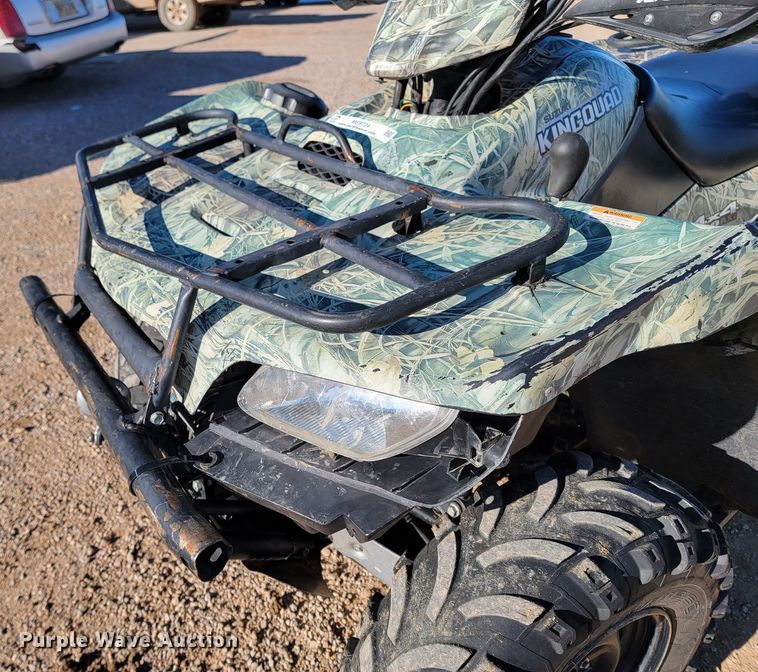 image for item ME9724 2008 Suzuki King Quad  ATV