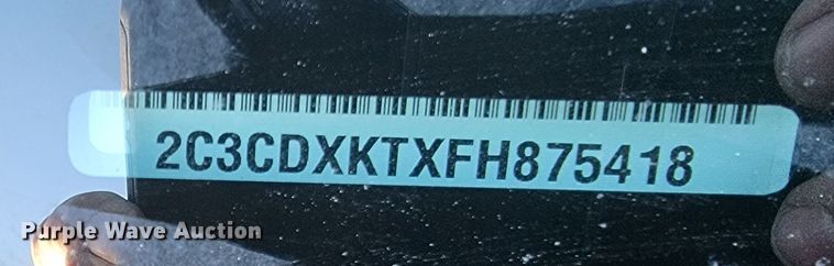 image for item ME9726 2015 Dodge  Charger Police