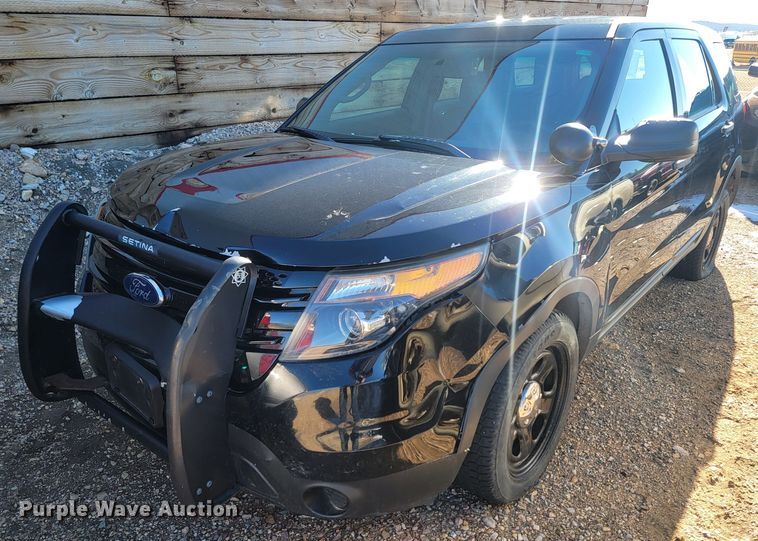 image for item ME9736 2014 Ford Explorer Police Interceptor  SUV