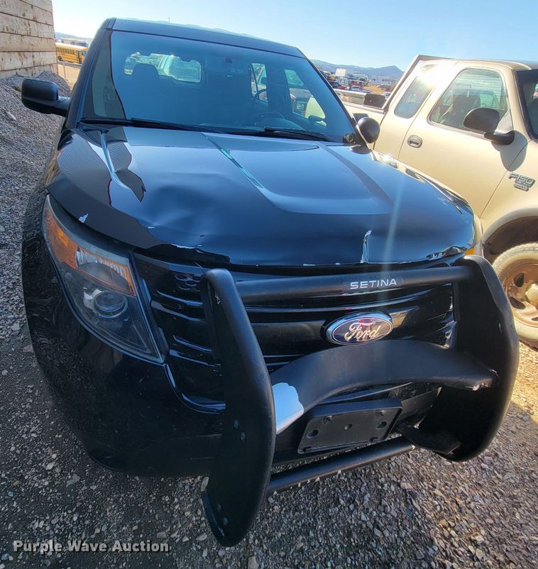 image for item ME9736 2014 Ford Explorer Police Interceptor  SUV