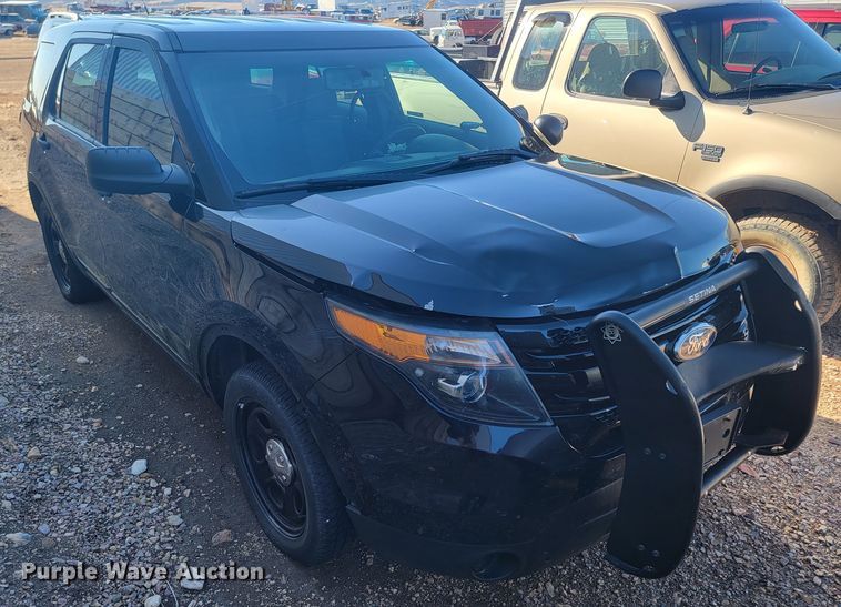 image for item ME9736 2014 Ford Explorer Police Interceptor  SUV