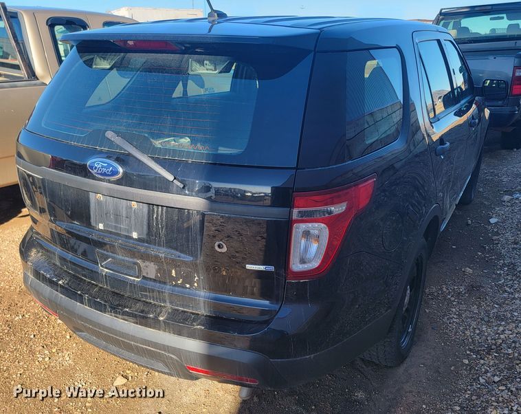 image for item ME9736 2014 Ford Explorer Police Interceptor  SUV