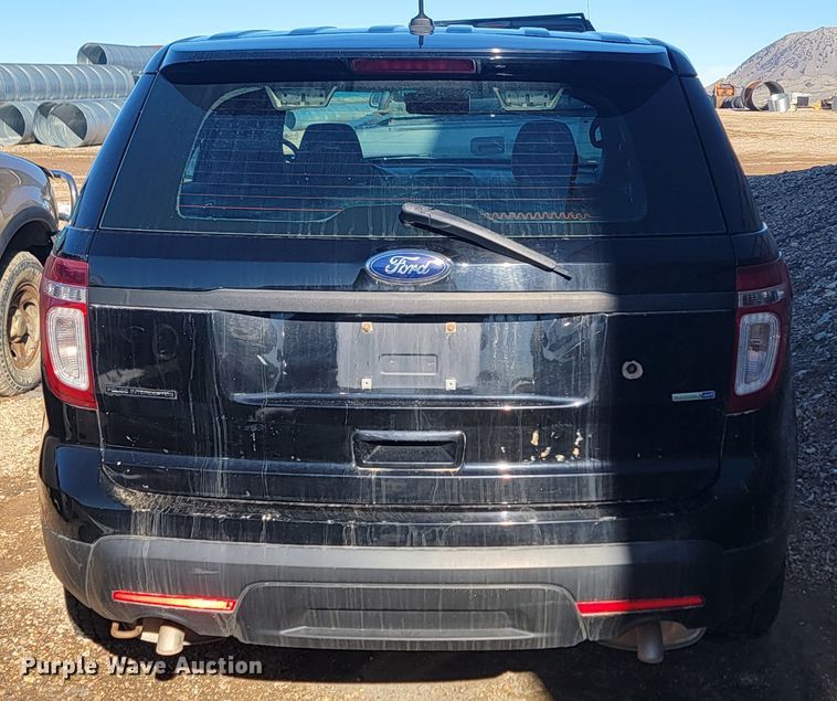 image for item ME9736 2014 Ford Explorer Police Interceptor  SUV