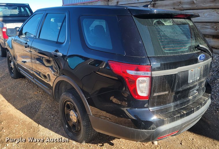 image for item ME9736 2014 Ford Explorer Police Interceptor  SUV