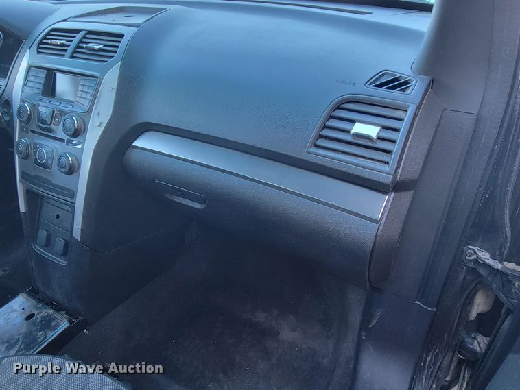 image for item ME9736 2014 Ford Explorer Police Interceptor  SUV